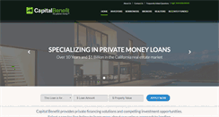 Desktop Screenshot of capitalbenefit.com